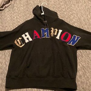 Champion sweatshirt, X-Large , Black